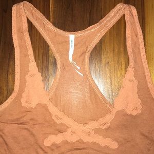 *Urban Outfitters* Burnt orange racerback tank top